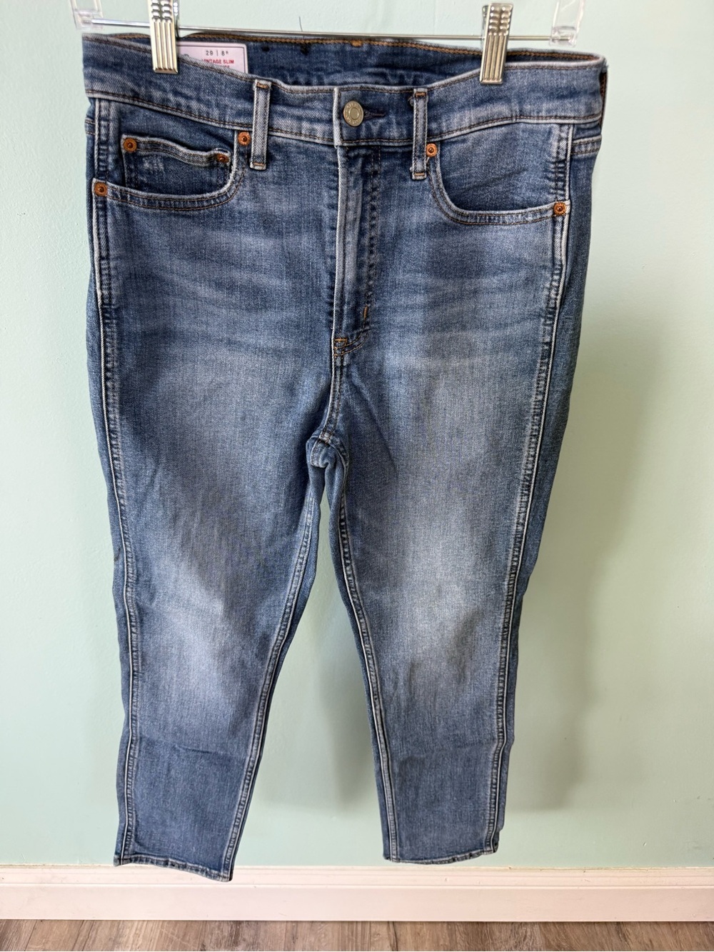 Gap Vintage Slim High Rise Size 29/8